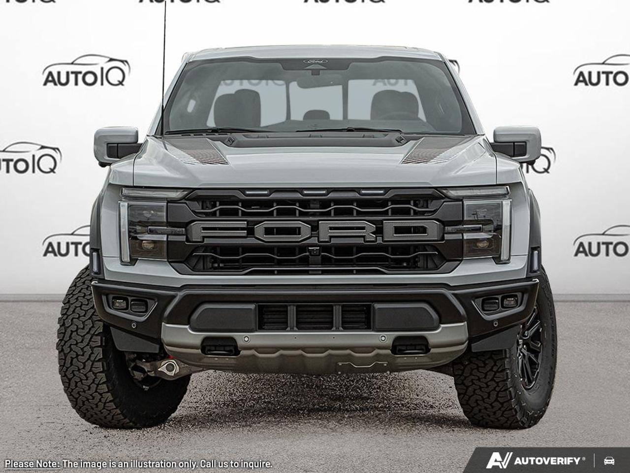2025 Ford F-150 Raptor 801A | BLACK LEATHER BKT STS | 3.5LV6 ECO HIGH OUTPUT | 10-SPD A/T | TWIN PNL MOONROOF | BEDLINER SPRAY-IN ACCY | SECURICODE WIRELESS KEYLESS EN Photo