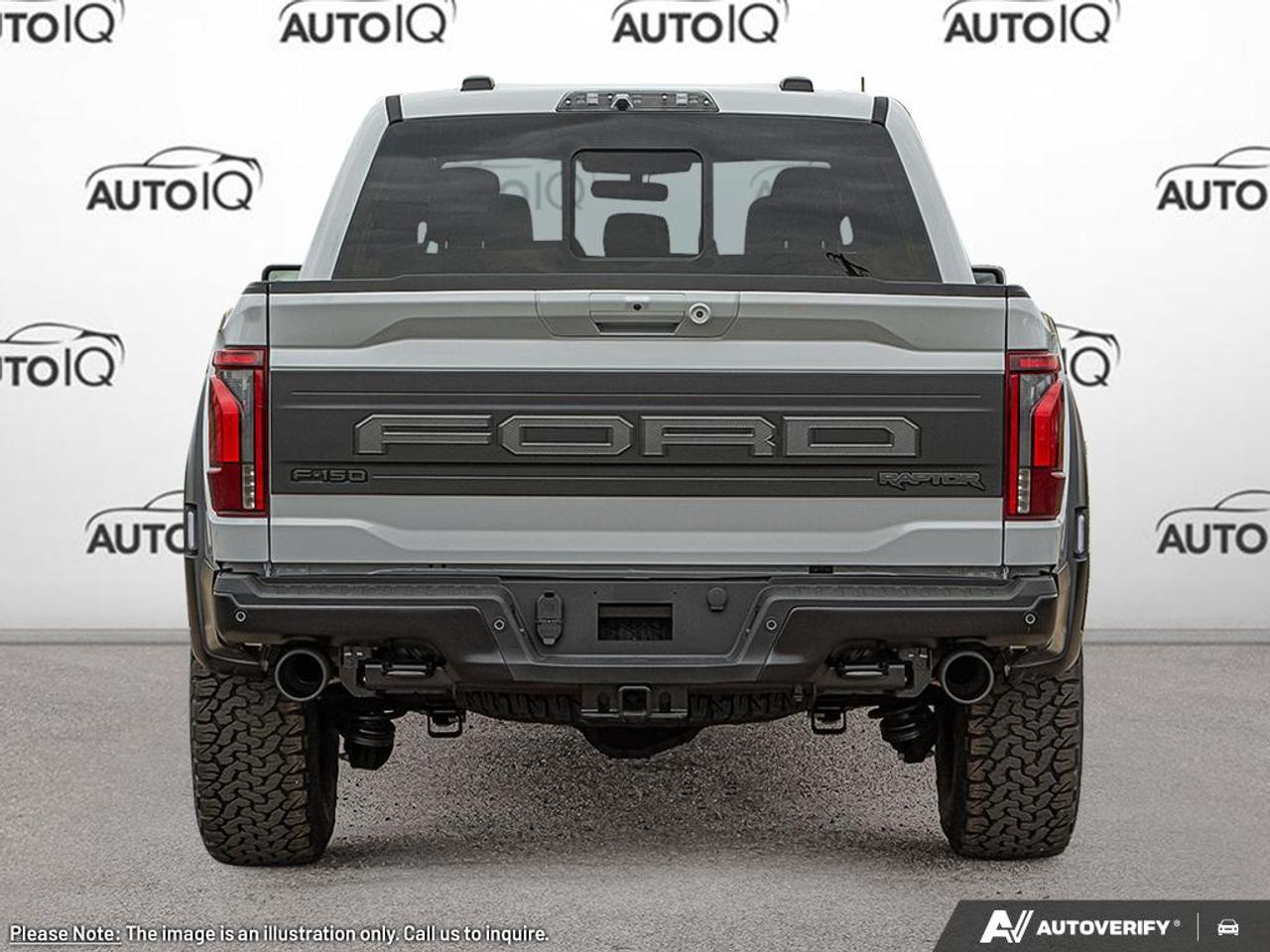 2025 Ford F-150 Raptor 801A | BLACK LEATHER BKT STS | 3.5LV6 ECO HIGH OUTPUT | 10-SPD A/T | TWIN PNL MOONROOF | BEDLINER SPRAY-IN ACCY | SECURICODE WIRELESS KEYLESS EN Photo4