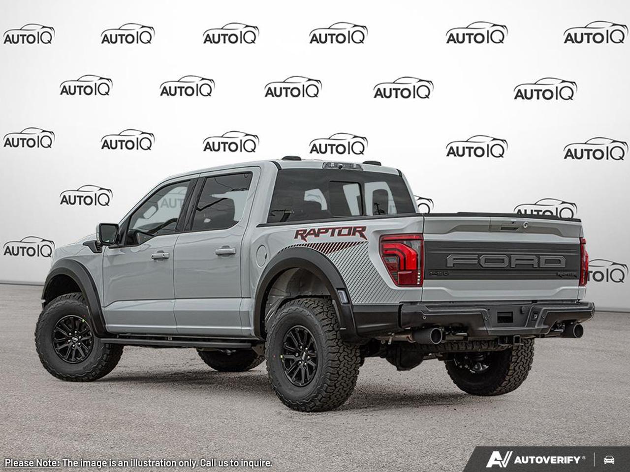 2025 Ford F-150 Raptor 801A | BLACK LEATHER BKT STS | 3.5LV6 ECO HIGH OUTPUT | 10-SPD A/T | TWIN PNL MOONROOF | BEDLINER SPRAY-IN ACCY | SECURICODE WIRELESS KEYLESS EN Photo