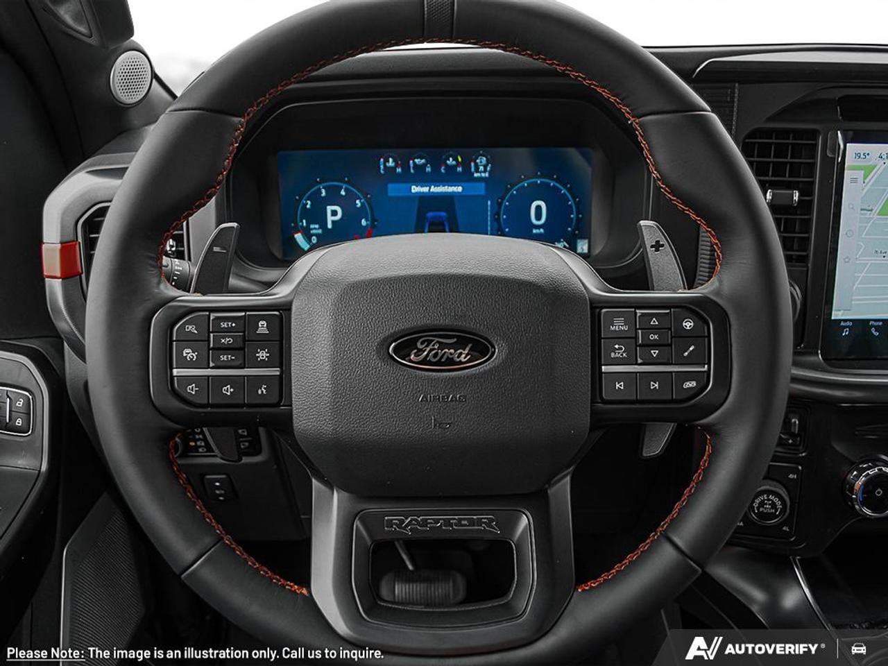 2025 Ford F-150 Raptor 801A | BLACK LEATHER BKT STS | 3.5LV6 ECO HIGH OUTPUT | 10-SPD A/T | TWIN PNL MOONROOF | BEDLINER SPRAY-IN ACCY | SECURICODE WIRELESS KEYLESS EN Photo