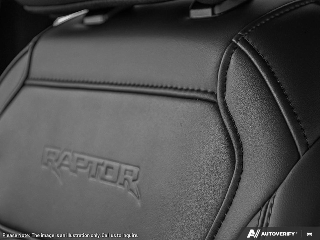 2025 Ford F-150 Raptor 801A | BLACK LEATHER BKT STS | 3.5LV6 ECO HIGH OUTPUT | 10-SPD A/T | TWIN PNL MOONROOF | BEDLINER SPRAY-IN ACCY | SECURICODE WIRELESS KEYLESS EN Photo