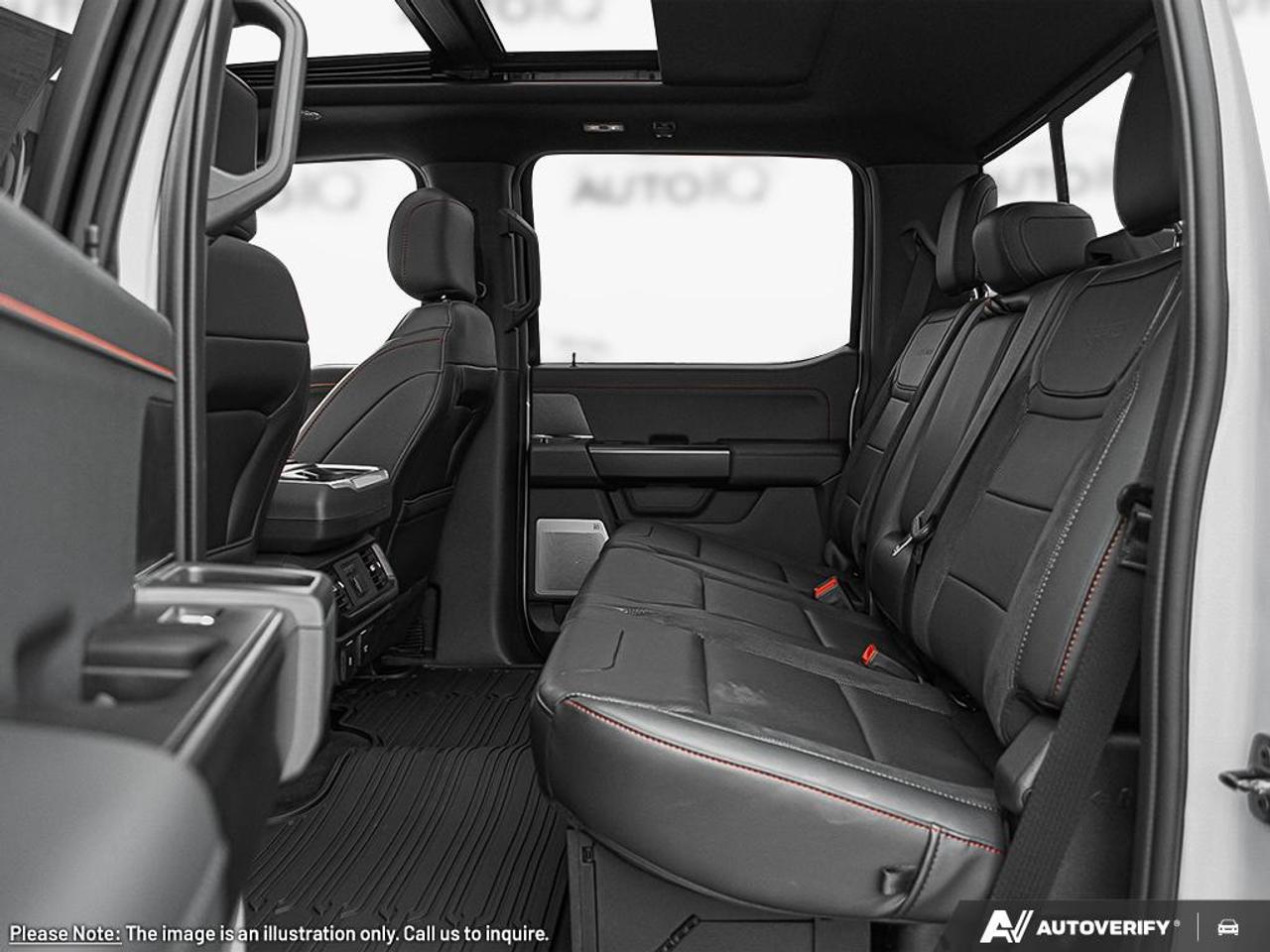 2025 Ford F-150 Raptor 801A | BLACK LEATHER BKT STS | 3.5LV6 ECO HIGH OUTPUT | 10-SPD A/T | TWIN PNL MOONROOF | BEDLINER SPRAY-IN ACCY | SECURICODE WIRELESS KEYLESS EN Photo