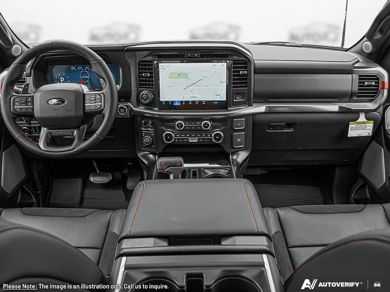 2025 Ford F-150 Raptor 801A | BLACK LEATHER BKT STS | 3.5LV6 ECO HIGH OUTPUT | 10-SPD A/T | TWIN PNL MOONROOF | BEDLINER SPRAY-IN ACCY | SECURICODE WIRELESS KEYLESS EN Photo
