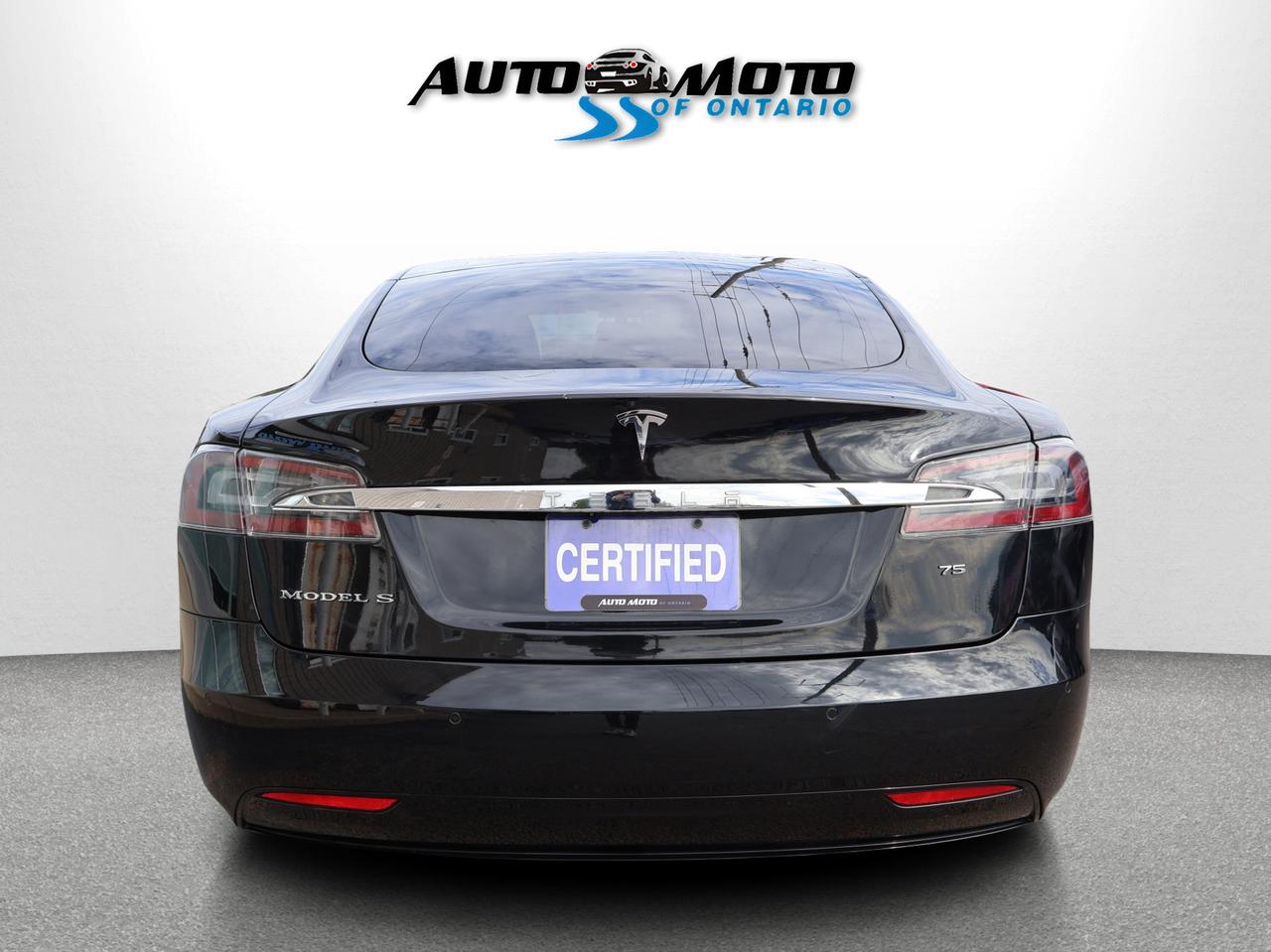 2017 Tesla Model S 75 RWD CERTIFIED CAMERA NAV BLUETOOTH LEATHER HEATED SEATS PANO ROOF CRUISE Photo