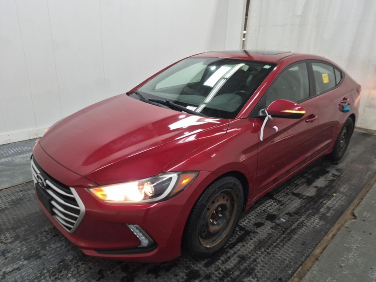 ** ** SPECIAL LIMITED TIME OFFER ** ** PURCHASE ANY VEHICLE THIS WEEK AND RECEIVE 4 BRAND-NEW ALL-SEASON TIRES AT NO ADDITIONAL COST!!! DON   T MISS THIS EXCLUSIVE CHANCE TO UPGRADE YOUR RIDE AND STAY PREPARED FOR ANY WEATHER!!! <br><br>EXCITING NEWS FROM FIRST CHOICE MOTORS! Our brand-new online showroom is now open to the public, bringing the ultimate car shopping experience right to your fingertips! Enjoy a 100% online car shopping experience, with over 500 certified vehicles in stock, comprehensive protection plans, and thousands of new auto parts & accessories available! Plus, for a limited time, were offering FREE deliveries across Ontario on all vehicle purchases! Dont miss out   visit Shop.fcmotors.ca to find and upgrade your perfect vehicle today!<br><br>Welcome to First Choice Motors, the largest car dealership in Toronto of pre-owned cars, SUVs, and vans priced between $5000-$15,000. With an impressive inventory of over 300 vehicles in stock, we are dedicated to providing our customers with a vast selection of affordable and reliable options. <br><br>Were thrilled to offer a used 2017 Hyundai Elantra GLS, red color with 148,000km (STK#9906) This vehicle was $10990 NOW ON SALE FOR $9990. It is equipped with the following features:<br>- Automatic Transmission<br>- Sunroof<br>- Heated seats<br>- Bluetooth<br>- Apple CarPlay<br>- Reverse camera<br>- Power windows<br>- Power locks<br>- Power mirrors<br>- Air Conditioning<br><br>At First Choice Motors, we believe in providing quality vehicles that our customers can depend on. All our vehicles come with a 36-day guarantee on all safety related items. We also offer additional warranty options up to 5 years for our customers who want extra peace of mind.<br><br>Furthermore, all our vehicles are sold fully certified with brand new brakes rotors and pads, a fresh oil change, and brand new set of all-season tires installed & balanced. You can be confident that this car is in excellent condition and ready to hit the road.<br><br>At First Choice Motors, we believe that everyone deserves a chance to own a reliable and affordable vehicle. Thats why we offer financing options with low interest rates starting at 7.9% O.A.C. Were proud to approve all customers, including those with bad credit, no credit, students, and even 9 socials. Our finance team is dedicated to finding the best financing option for you and making the car buying process as smooth and stress-free as possible.<br><br>Our dealership is open 7 days a week to provide you with the best customer service possible. We carry the largest selection of used vehicles for sale under $9990 in all of Ontario. We stock over 300 cars, mostly Hyundai, Chevrolet, Mazda, Honda, Volkswagen, Toyota, Ford, Dodge, Kia, Mitsubishi, Acura, Lexus, and more. With our ongoing sale, you can find your dream car at a price you can afford. Come visit us today and experience why we are the best choice for your next used car purchase!<br><br>All prices include $22.00 OMVIC Fee.  Excludes, license plates, ownership registration and ONTARIO HST (13%)<br>*No Credit Card payments can be accepted for Vehicle Purchases*