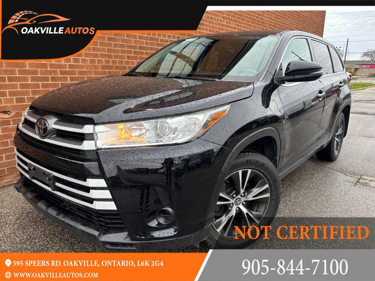 2018 Toyota Highlander Awd Le