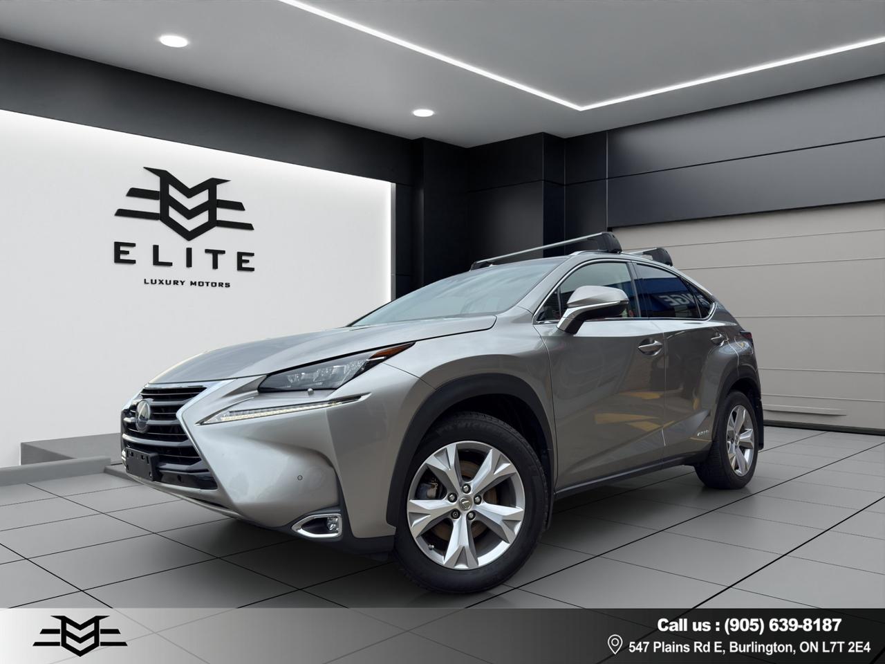 2015 Lexus NX NX 300h Executive PKG - HYBRID - NAVI - LEATHER !!! Photo