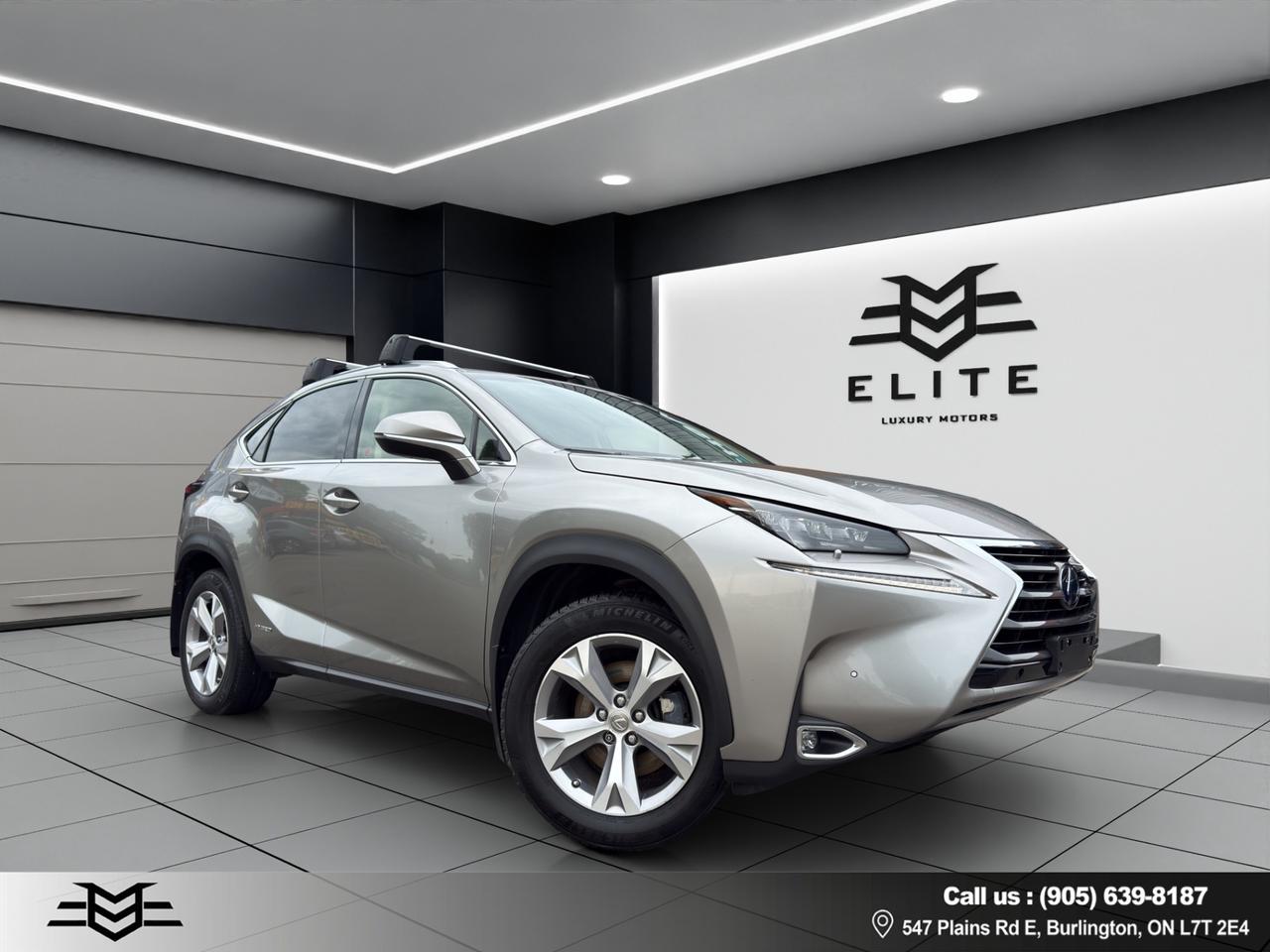 2015 Lexus NX NX 300h Executive PKG - HYBRID - NAVI - LEATHER !!! Photo