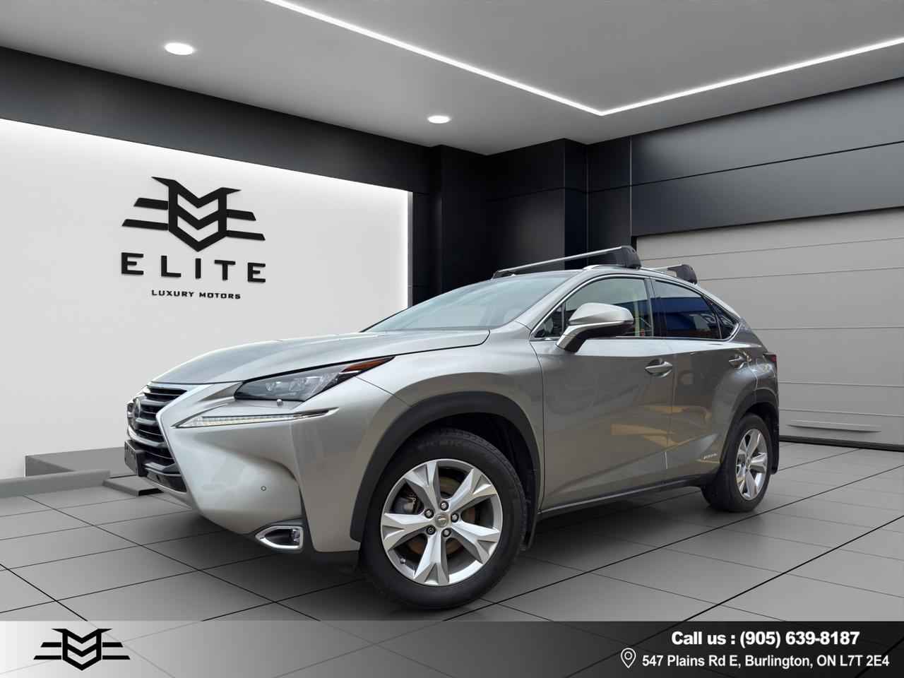 2015 Lexus NX NX 300h Executive PKG - HYBRID - NAVI - LEATHER !!! Photo
