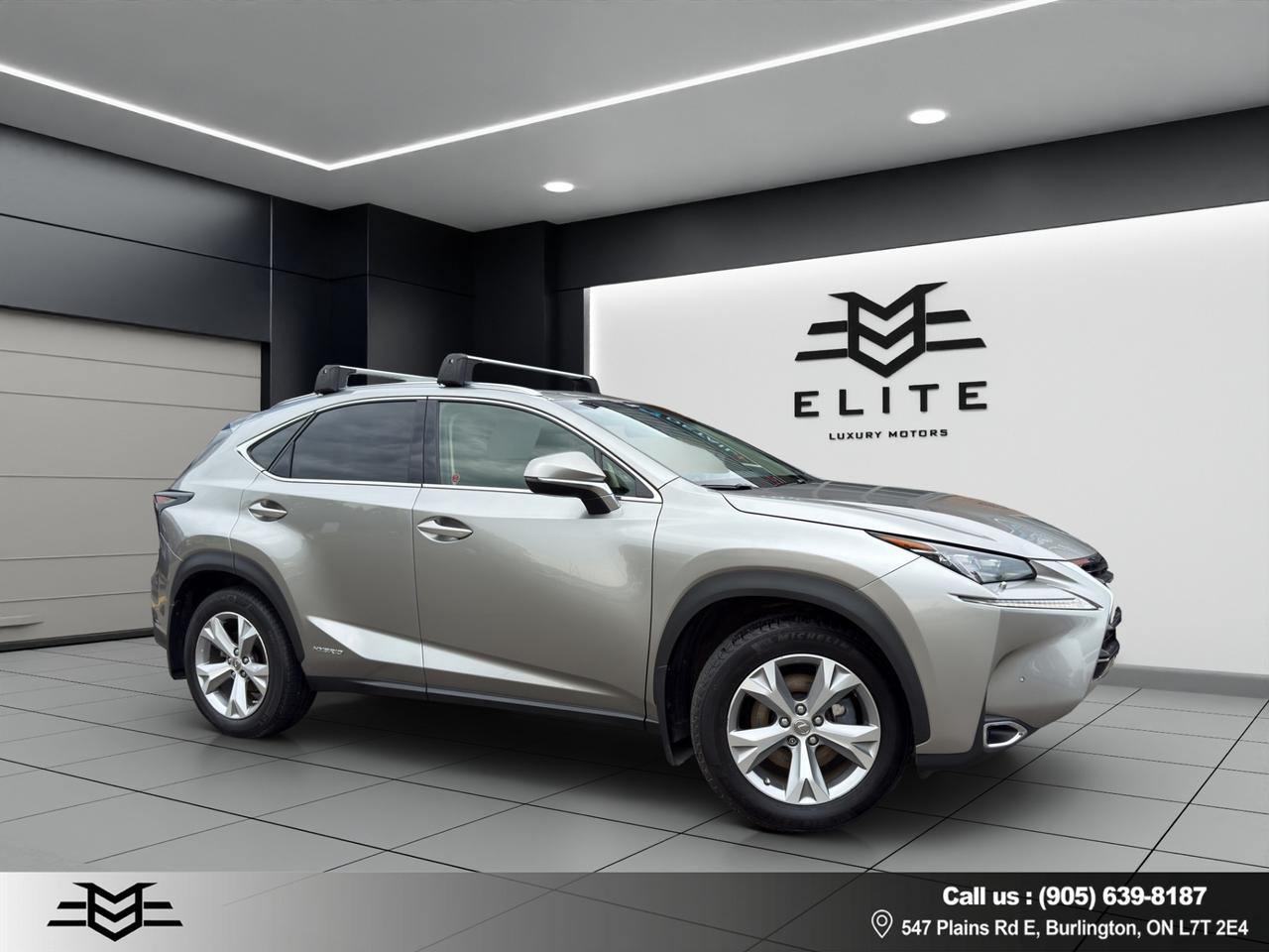 2015 Lexus NX NX 300h Executive PKG - HYBRID - NAVI - LEATHER !!! Photo