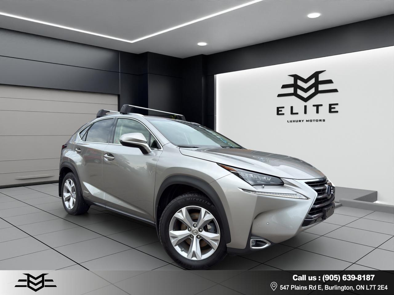 2015 Lexus NX NX 300h Executive PKG - HYBRID - NAVI - LEATHER !!! Photo