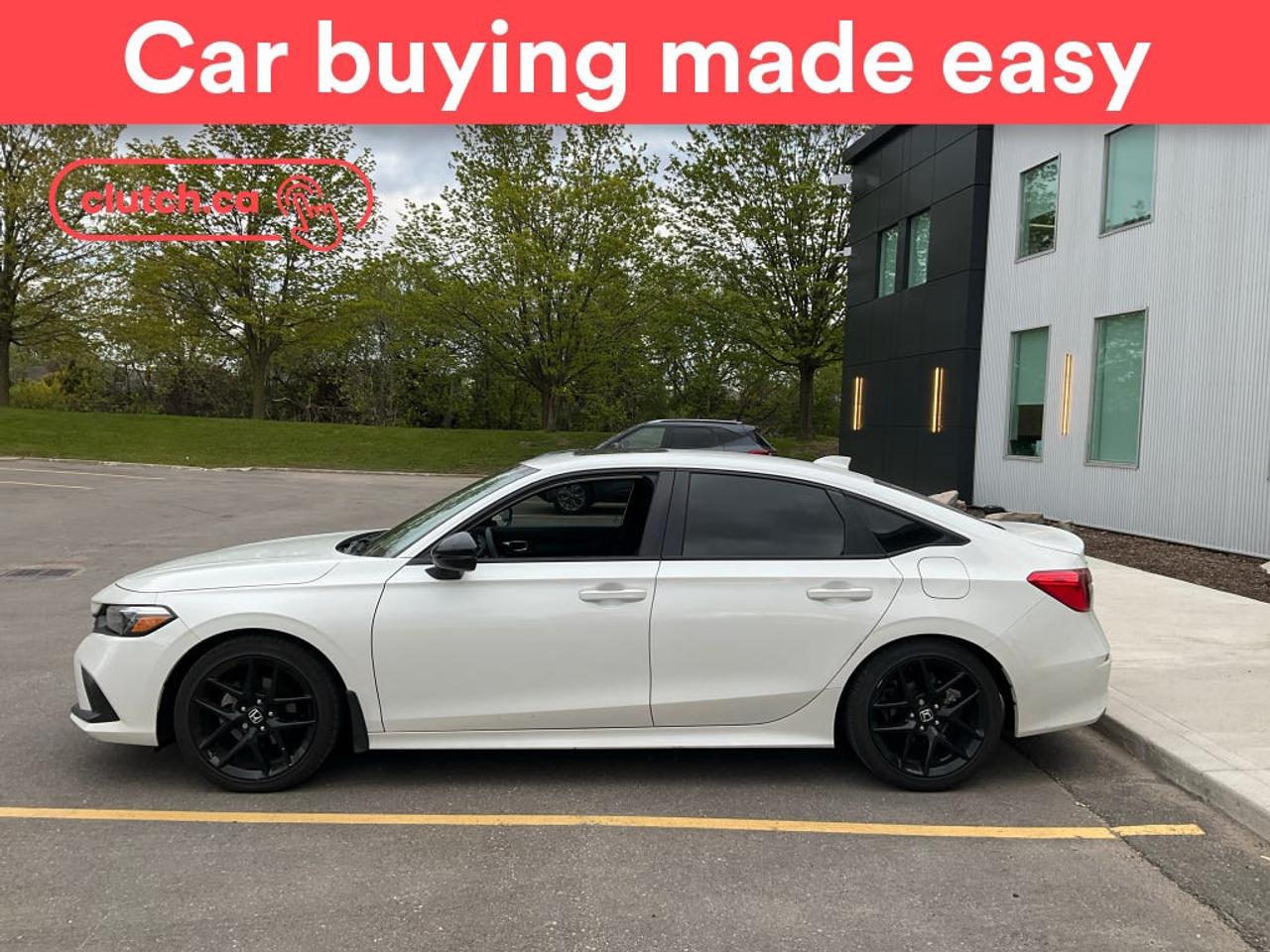 NO ACCIDENTS / CLEAN CARFAX / 1 OWNER / Electric Parking Brake, Brake Assist, Front Heated Seats and more!<br> <br>Clutch is the largest online used car retailer in Canada, delivering a seamless, hassle-free car-buying experience to drivers everywhere. Shop thousands of used cars online, get the right one delivered to your door, and enjoy peace of mind with our 10-Day Money-Back Guarantee. How sweet is that? To learn more, visit clutch.ca.<br> <br>The top features for this car include:<br> <br>Auto Stop/Start<br>Electric Parking Brake<br>Brake Assist<br>Front Heated Seats<br>Folding Rear Seats<br>Climate Control<br>Dual Zone Front Climate Control<br>Speed-Sensitive Volume<br>Bluetooth Music<br>Touchscreen Display<br>Cruise Control<br>Adaptive Cruise Control<br>12V Outlet<br>Hands Free Device Connectivity<br>Apple CarPlay<br>Android Auto<br>USB Input<br>Keyless Entry<br>Push Button Start<br>Passive Keyless Entry<br>Keyfob Remote Start<br>Lane Departure Warning<br>Active Lane Keep Assistance<br>Blindspot Sensors<br>Forward Collision Mitigation<br>Pedestrian Detection<br>Traffic Sign Recognition<br>Heated Steering Wheel<br>One-Touch Windows<br>Rear Window Defroster<br>Sunroof<br>Hill Assistance<br>Automatic High Beams<br>Rear View Camera<br>AM/FM Stereo<br> <br>Seamless home delivery - Delivery to your door in a matter of days. Available on select packages.<br> <br>Try it out for 10 days - If you do not like it, we will take it back. <br> <br>Quality assured - All cars go through our rigorous 210-point inspection and reconditioning process.<br> <br>Peace of mind - Warranty and protection plans available.<br> <br>Haggle-free - No haggling or hard sells.<br> <br>100% Transparency - Full inspection reports on every car, including high-res photography and a free Carfax report.<br> <br>Listed price is for cash purchase only and does not include taxes, Shipping Fees (if applicable), Delivery Fees (if applicable), government licensing fees.<br> <br>Previous Provincial Registrations:<br>Ontario<br> <br>Stock # 103706