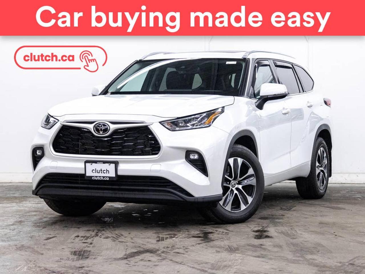 Electric Parking Brake, Brake Assist, Power Tailgate/Hatch and more!<br> <br>Clutch is the largest online used car retailer in Canada, delivering a seamless, hassle-free car-buying experience to drivers everywhere. Shop thousands of used cars online, get the right one delivered to your door, and enjoy peace of mind with our 10-Day Money-Back Guarantee. How sweet is that? To learn more, visit clutch.ca.<br> <br>The top features for this car include:<br> <br>Auto Stop/Start<br>Electric Parking Brake<br>Brake Assist<br>Power Tailgate/Hatch<br>Auto Dimming Rearview Mirror<br>Front Heated Seats<br>Folding Rear Seats<br>Manual Fold-Into-Floor Third Row Seat<br>Synthetic Leather Seats<br>Climate Control<br>Dual Zone Front Climate Control<br>Rear Climate Control<br>Speed-Sensitive Volume<br>Bluetooth Music<br>Touchscreen Display<br>Cruise Control<br>Adaptive Cruise Control<br>Integrated Garage Door Opener<br>12V Outlet<br>Hands Free Device Connectivity<br>Apple CarPlay<br>Android Auto<br>USB Input<br>Keyless Entry<br>Push Button Start<br>Passive Keyless Entry<br>Keyfob Remote Start<br>Rear Seat Reminder<br>Lane Departure Warning<br>Active Lane Keep Assistance<br>Blindspot Sensors<br>Forward Collision Mitigation<br>Rear Collision Warning<br>Rear Cross Traffic Alert<br>Pedestrian Detection<br>Driver Attention Alert<br>Heated Steering Wheel<br>One-Touch Windows<br>Rear Window Defroster<br>Sunroof<br>Hill Assistance<br>Automatic High Beams<br>Rear View Camera<br>Power Driver Seat<br>Power Passenger Seat<br>App Remote Start<br> <br>Seamless home delivery - Delivery to your door in a matter of days. Available on select packages.<br> <br>Try it out for 10 days - If you do not like it, we will take it back. <br> <br>Quality assured - All cars go through our rigorous 210-point inspection and reconditioning process.<br> <br>Peace of mind - Warranty and protection plans available.<br> <br>Haggle-free - No haggling or hard sells.<br> <br>100% Transparency - Full inspection reports on every car, including high-res photography and a free Carfax report.<br> <br>Listed price is for cash purchase only and does not include taxes, Shipping Fees (if applicable), Delivery Fees (if applicable), government licensing fees.<br> <br>Previous Provincial Registrations:<br>Ontario<br> <br>Stock # 103818