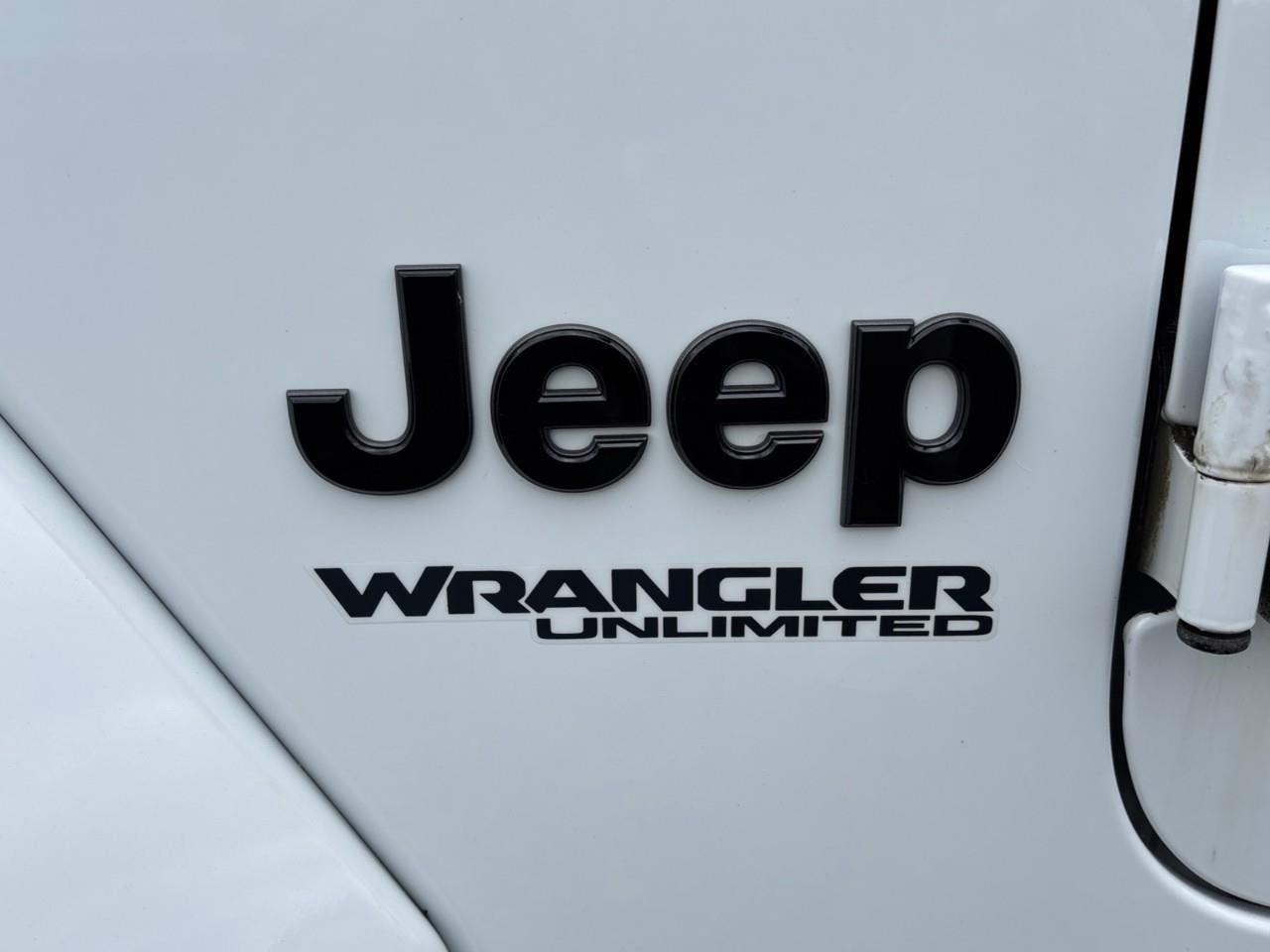 2021 Jeep Wrangler Unlimited Sahara Used 5 Passenger 4X4 Off Road 4 Door Jeep with 3.6L V6, Heated Front Seats, Heated Steering Wheel and Navigation Photo