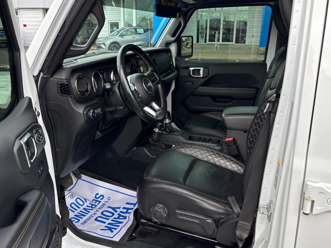 2021 Jeep Wrangler Unlimited Sahara Used 5 Passenger 4X4 Off Road 4 Door Jeep with 3.6L V6, Heated Front Seats, Heated Steering Wheel and Navigation Photo