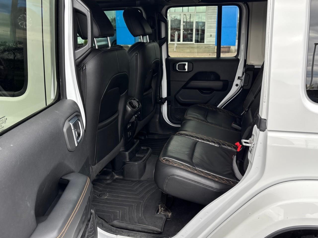 2021 Jeep Wrangler Unlimited Sahara Used 5 Passenger 4X4 Off Road 4 Door Jeep with 3.6L V6, Heated Front Seats, Heated Steering Wheel and Navigation Photo