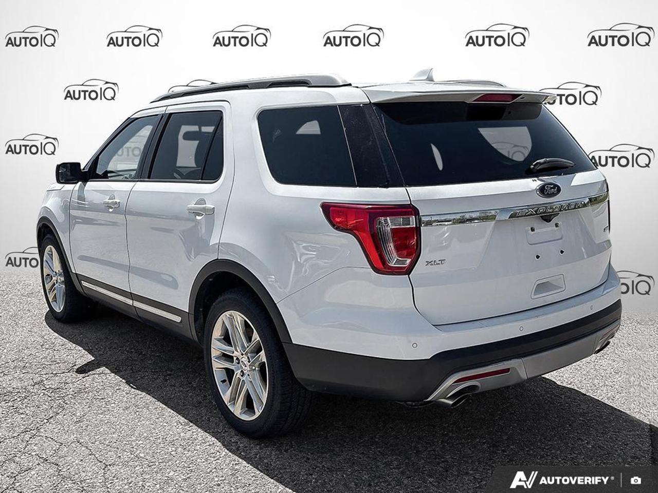 2016 Ford Explorer XLT 202A|BLACK LEATHER HEATED BKT STS|V6|WHLS 20|MOON Photo3