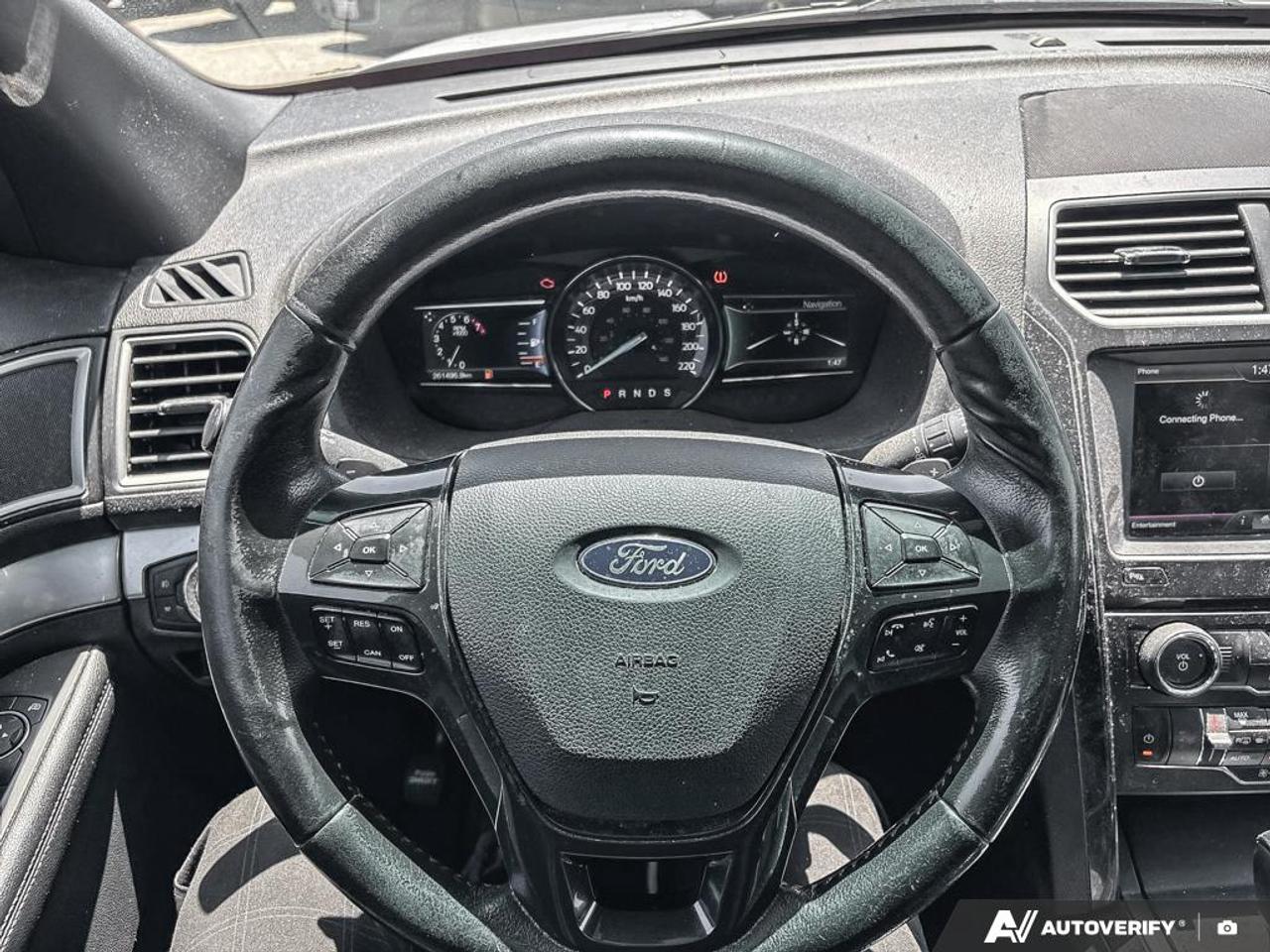 2016 Ford Explorer XLT 202A|BLACK LEATHER HEATED BKT STS|V6|WHLS 20|MOON Photo