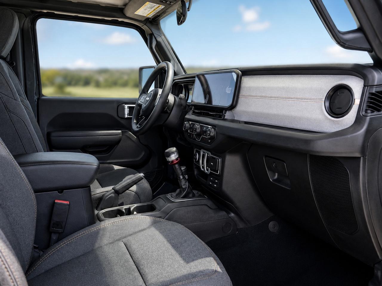 2026 Jeep Wrangler SPORT 2DR | 6-SPD | Hardtop | 12 " TOUCHSCREEN Photo