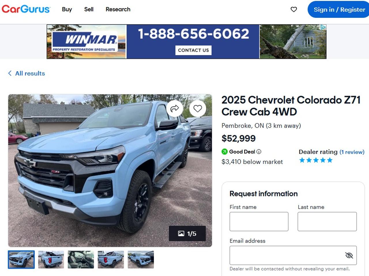 2025 Chevrolet Colorado 4WD Z71 Photo0