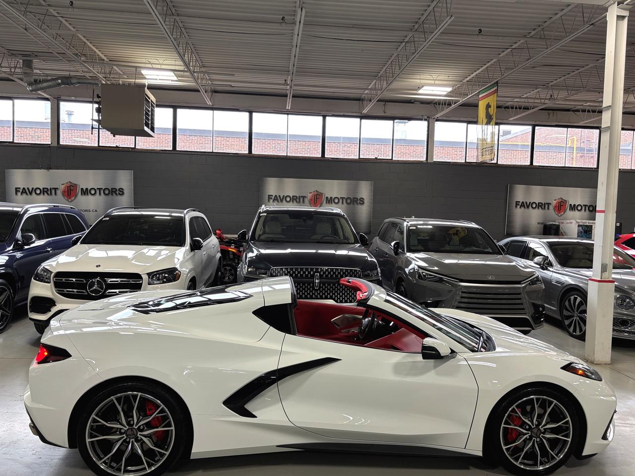 2024 Chevrolet Corvette Stingray|3LT|FULLREDINTERIOR|FRONTLIFT|CARBONSEATS Photo