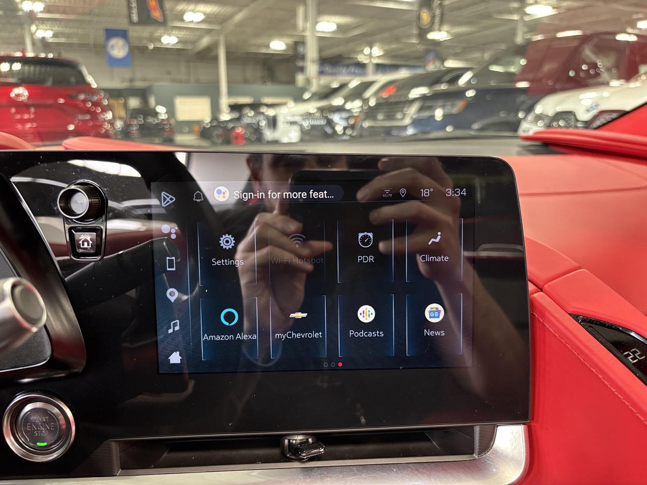 2024 Chevrolet Corvette Stingray|3LT|FULLREDINTERIOR|FRONTLIFT|CARBONSEATS Photo