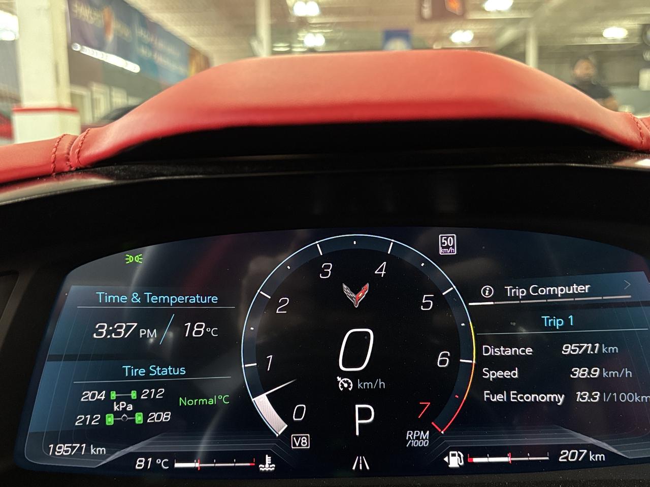 2024 Chevrolet Corvette Stingray|3LT|FULLREDINTERIOR|FRONTLIFT|CARBONSEATS Photo