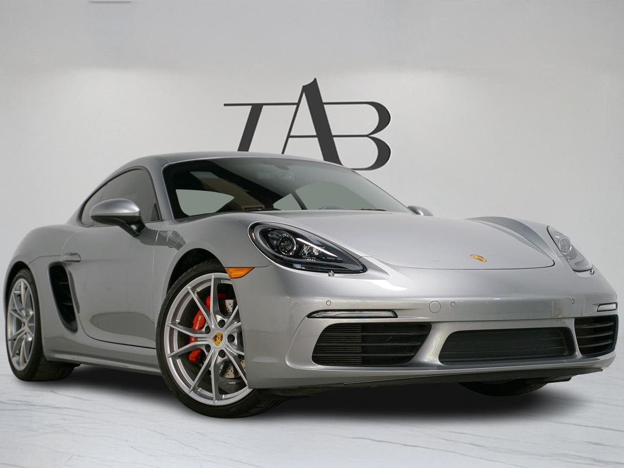 2021 Porsche 718 Cayman S | RED LEATHER | LOW KMS | 20 IN Photo