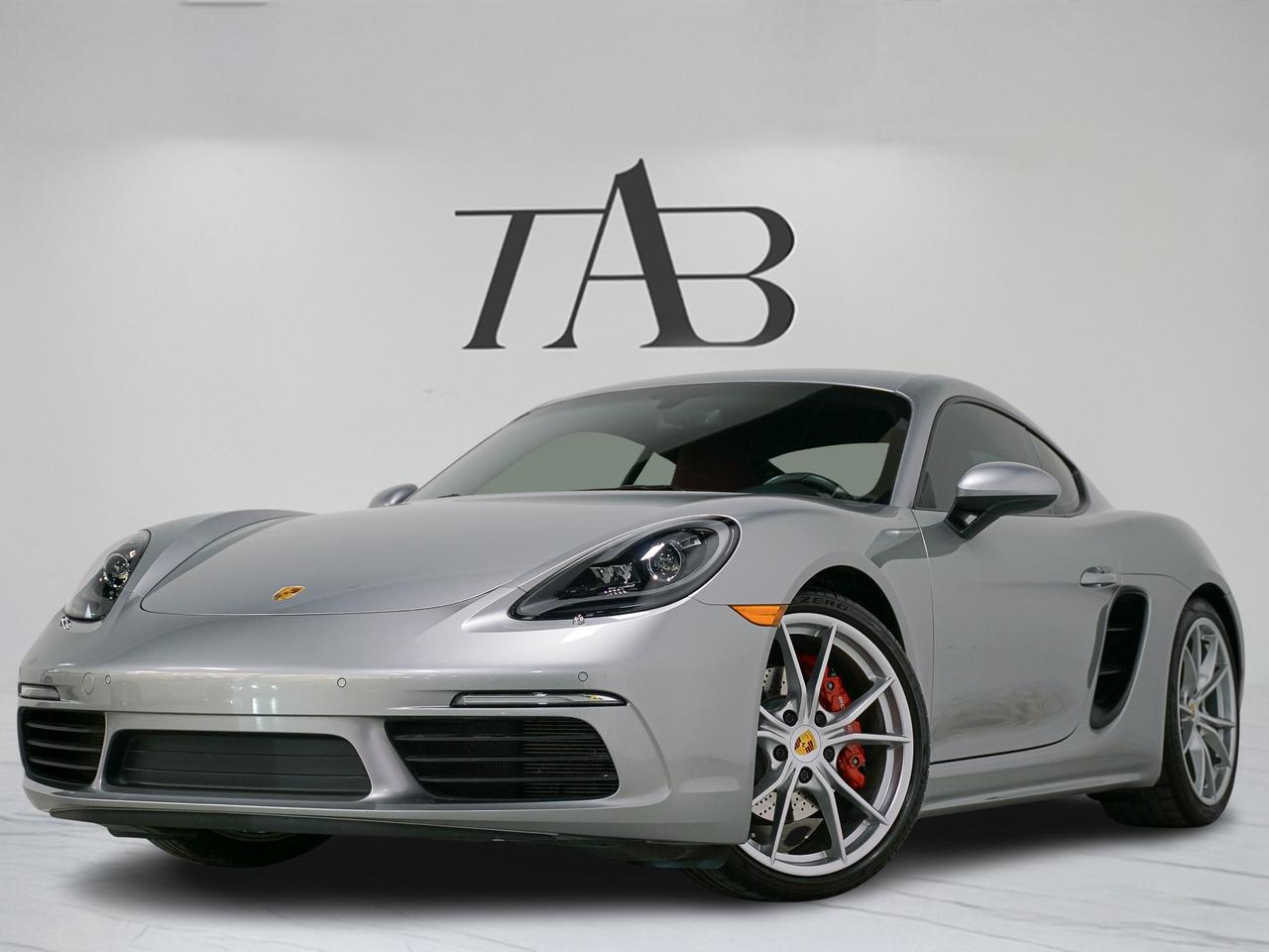 2021 Porsche 718 Cayman S | RED LEATHER | LOW KMS | 20 IN Photo