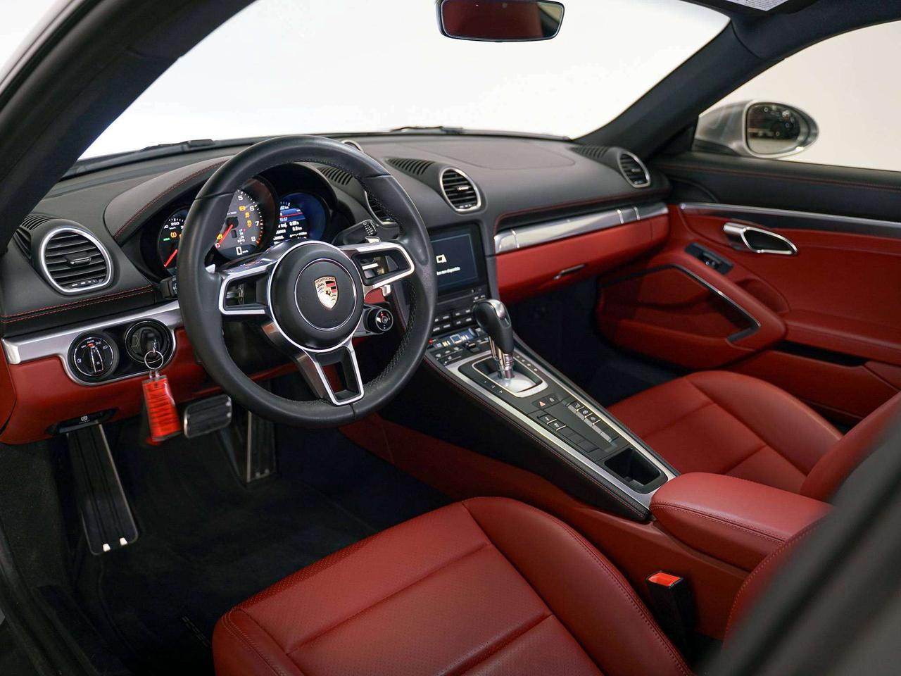 2021 Porsche 718 Cayman S | RED LEATHER | LOW KMS | 20 IN Photo