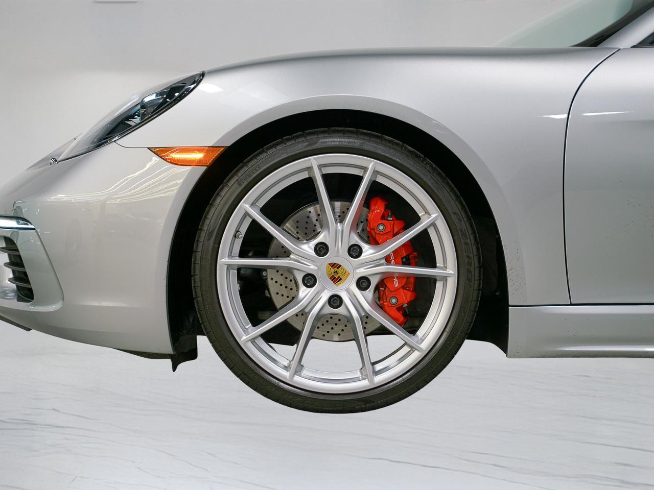 2021 Porsche 718 Cayman S | RED LEATHER | LOW KMS | 20 IN Photo
