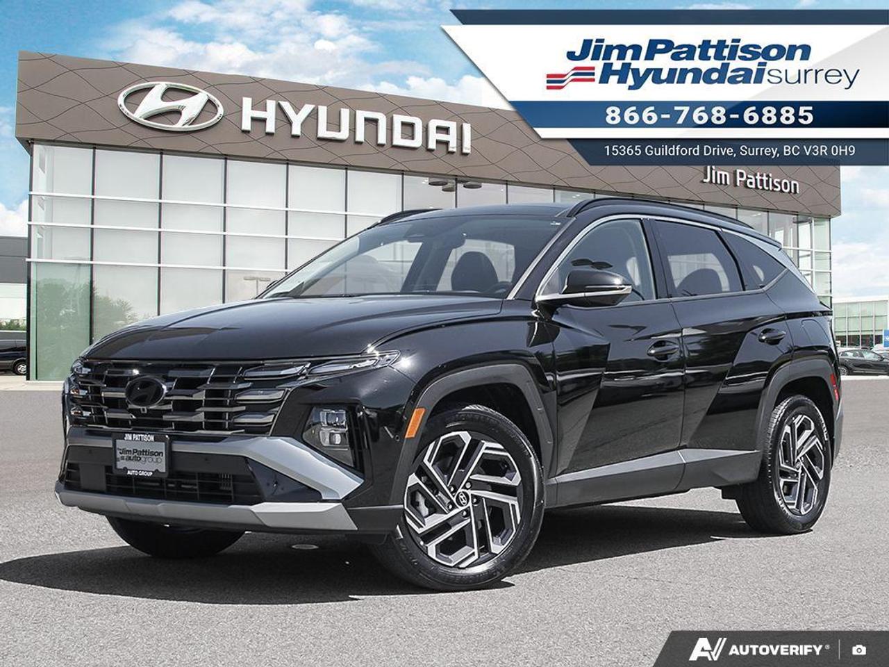 Drive in comfort, confidence, and efficiency with this pre-owned 2026 Hyundai Tucson Hybrid Ultimate AWD  Hyundais premium hybrid SUV built for Canadian driving conditions. Powered by a responsive 1.6L turbocharged hybrid engine paired with HTRAC All-Wheel Drive, this Tucson delivers an impressive balance of performance and fuel economy while offering a smooth, quiet, and refined ride. This top-tier Ultimate trim comes loaded with luxury, technology, and advanced safety features, making it the perfect SUV for families, commuters, and adventure seekers alike. With modern styling, a spacious interior, and premium finishes throughout, the Tucson Hybrid Ultimate stands out as one of Canadas most sought-after compact SUVs.

Features include Panoramic Sunroof, Leather Seating Surfaces, Heated & Ventilated Front Seats, Heated Rear Seats, Heated Steering Wheel, Dual 12.3 Digital Displays, Built-In Navigation System, Wireless Apple CarPlay & Android Auto, Bose Premium Audio System, Surround View Monitor / 360&deg; Camera, Blind-Spot View Monitor, Adaptive Cruise Control, Lane Keep Assist & Lane Following Assist, Forward Collision Avoidance Assist, Remote Smart Parking Assist, Power Liftgate, Keyless Entry with Push-Button Start, Remote Start, Dual-Zone Automatic Climate Control, Wireless Phone Charger, LED Headlights & Taillights

It also retains the balance of its factory Hyundai warranty, and with Hyundais H-Promise factory certified pre-owned program, we include an additional 1 year/20,000 km warranty for peace of mind driving, roadside assistance, 30 day/2,000 km exchange privilege and a CarFax vehicle history report. For a limited time, this used Hyundai Tucson is also available at special financing rates! Call Toll Free 1-866-768-6885! Do you prefer text contact? You can TEXT our sales team directly @ 778-770-1084. 




Price includes dealer administration fee ($599), dealer preparation charge ($380), and VSA Transaction Levy ($10). Finance placement fee ($599) if applicable, GST and PST are additional. D#10977