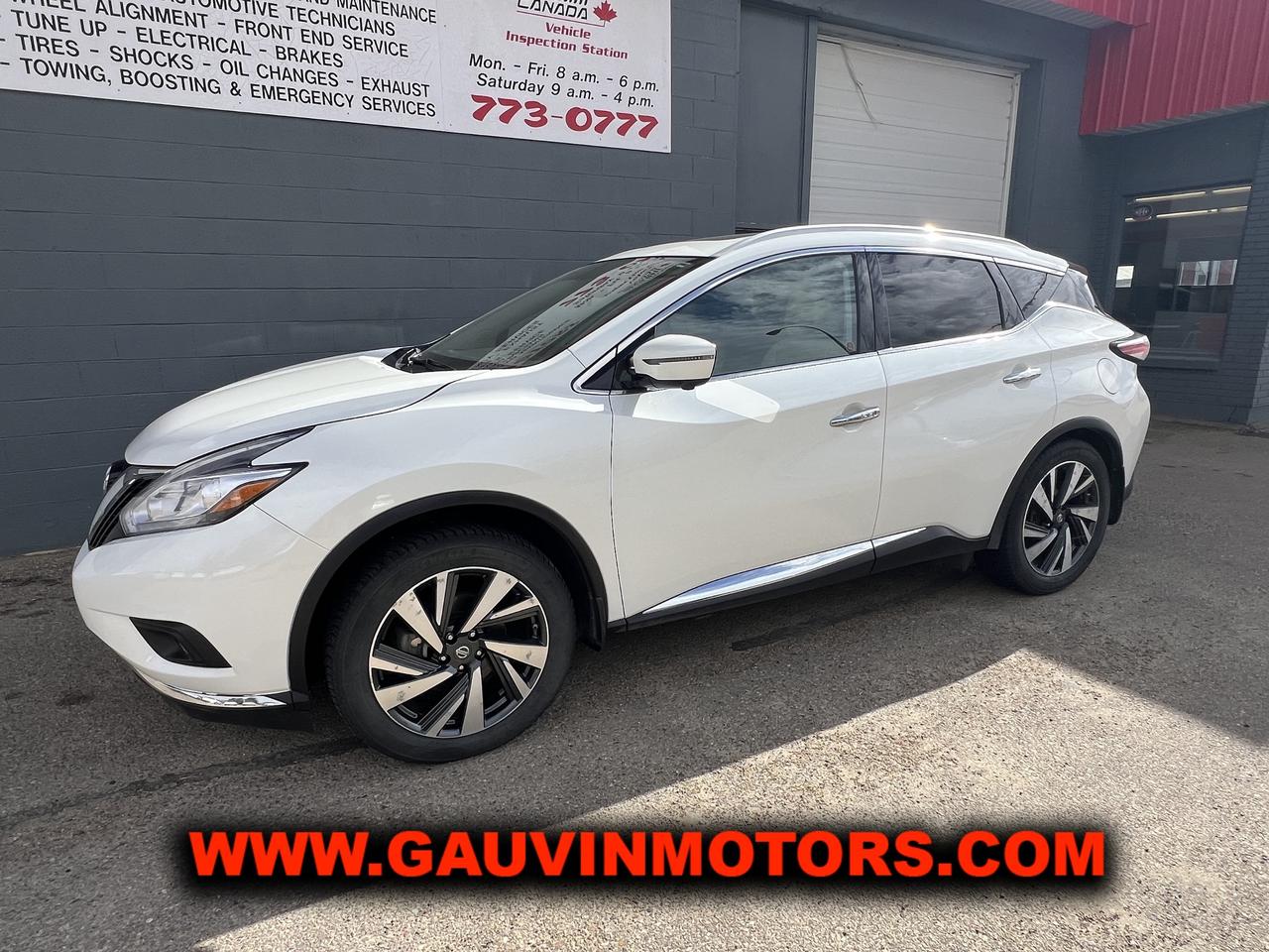 Used 2018 Nissan Murano AWD Platinum All Options Beautiful Cond. On Sale! for sale in Swift Current, SK
