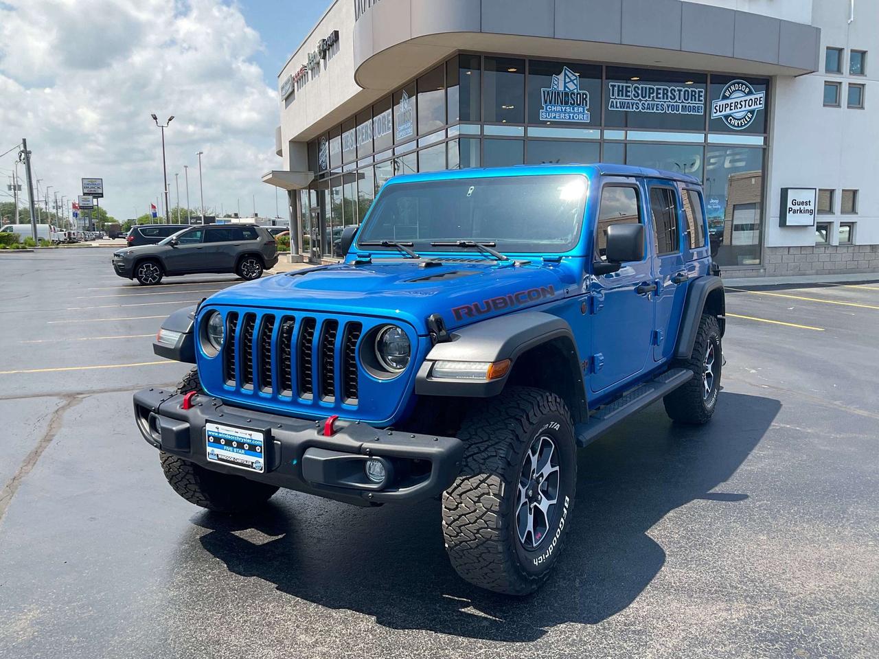 Used 2023 Jeep Wrangler RUBICON / LEATHER / COLOUR MATCH TOP for sale in Windsor, ON