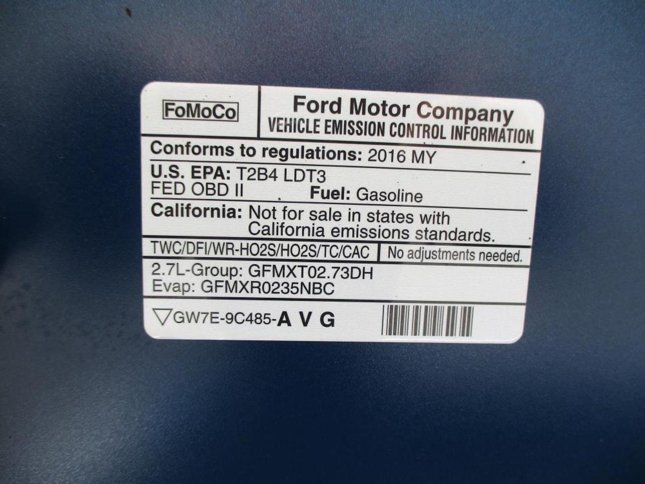 2016 Ford F-150 XLT SUPERCREW 6.5-FT Photo