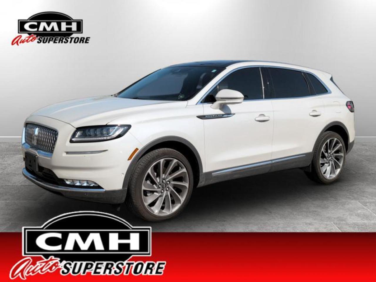 <b>ONLY 56,000 KMS !! CLEAN CARFAX !! ONE OWNER !! 2.7L V6 !! ULTIMATE PACKAGE !! NAVIGATION, 360 CAMERA, BLIND SPOT, ADAPTIVE CRUISE, LANE ASSIST, APPLE CARPLAY, PANO SUNROOF, BROWN LEATHER, COOLED/HEATED SEATS, POWER LIFTGATE, 21-INCH ALLOY WHEELS</b><br>  <br>CMH certifies that all vehicles meet DOUBLE the Ministry standards for Brakes and Tires. The advertised price is the promotional financing price. For all other methods of payment, the selling price is $500 higher.<br><br> <br>This 2022 Lincoln Nautilus is for sale today.<br> <br>Unmistakable presence, thoughtful technology, a provocative stance, and thrilling driving dynamics offer an exhilarating experience in this 2022 Lincoln Nautilus. Designed to be the intersection of performance and luxury, this SUV excels at making every drive a journey to remember. Let the careful curation of refined materials, purposeful design, and exciting performance of this Nautilus help you nurture your serenity and find excitement in the day to day.<br> <br>This low mileage SUV has just 55,025 km. Its Ceramic Pearl in colour and is completely accident free based on the <a href=https://vhr.carfax.ca/?id=FYLSggnsTxzJ5Z+P8ETOTHfo1tFHpftm target=_blank>CARFAX Report</a>. It has an Automatic transmission and is powered by a 335HP 2.7L V6 Cylinder Engine.<br> To view the original window sticker for this vehicle view this <a href=http://www.windowsticker.forddirect.com/windowsticker.pdf?vin=2LMPJ8KP6NBL18845 target=_blank>http://www.windowsticker.forddirect.com/windowsticker.pdf?vin=2LMPJ8KP6NBL18845</a>. <br/><br> <br>To apply right now for financing use this link: <a href=https://www.cmhniagara.com/financing/ target=_blank>https://www.cmhniagara.com/financing/</a><br> <br/><br>**PLEASE NOTE:** The functionality and condition of any accessories and aftermarket parts are not guaranteed by CMH Auto Superstore. Examples of such items include, but are not limited to: tonneau covers, radios, cameras, remote starts, vent visors, roof racks, winches, light bars, headlights/tail lights, center caps, running boards, etc. If an aftermarket part is safety-related and found to be defective, it will be replaced by a factory option.<br><b>**CMH Auto Superstore reserves the right to choose to repair, modify, or replace all aftermarket parts (example  headlights) or accessories at its sole discretion.**</b><br><br>Trade-ins are welcome! Financing available OAC ! Price INCLUDES a valid safety certificate! Price INCLUDES a 60-day limited warranty on all vehicles except classic or vintage cars. CMH is a Full Disclosure dealer with no hidden fees. We are a family-owned and operated business for over 30 years! o~o