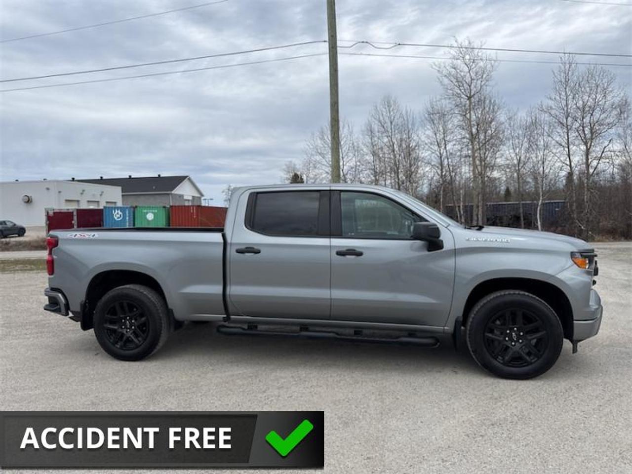 2024 Chevrolet Silverado 1500 Custom  Remote Start - $341 B/W Photo