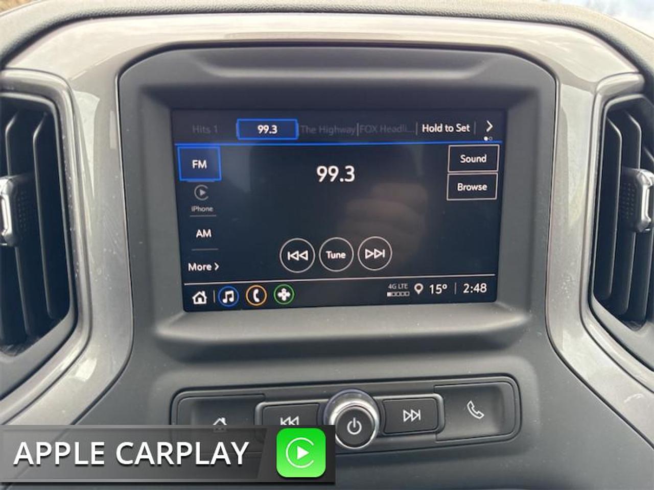 2024 Chevrolet Silverado 1500 Custom  Remote Start - $341 B/W Photo
