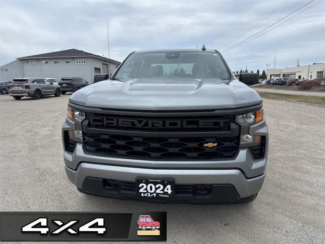2024 Chevrolet Silverado 1500 Custom  Remote Start - $341 B/W Photo