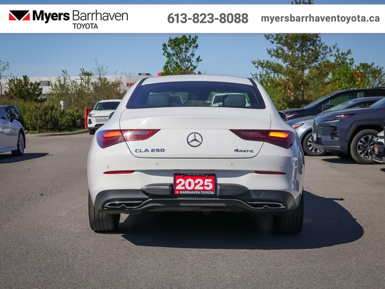 2025 Mercedes-Benz CLA-Class 250 4MATIC Coupe  - Sunroof - $275 B/W Photo