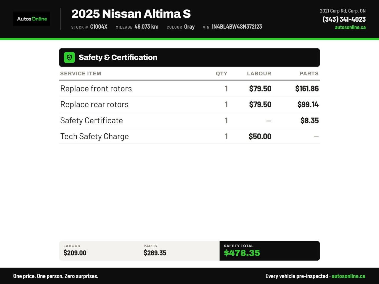 2025 Nissan Altima S AWD-HEATED SEATS-CARPLAY-ANDROID AUTO Photo