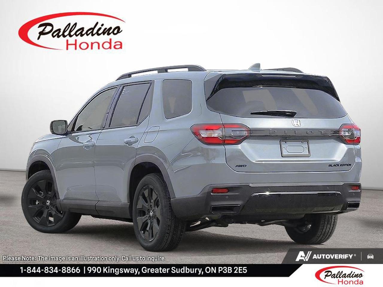 2026 Honda Pilot Black Edition Photo3