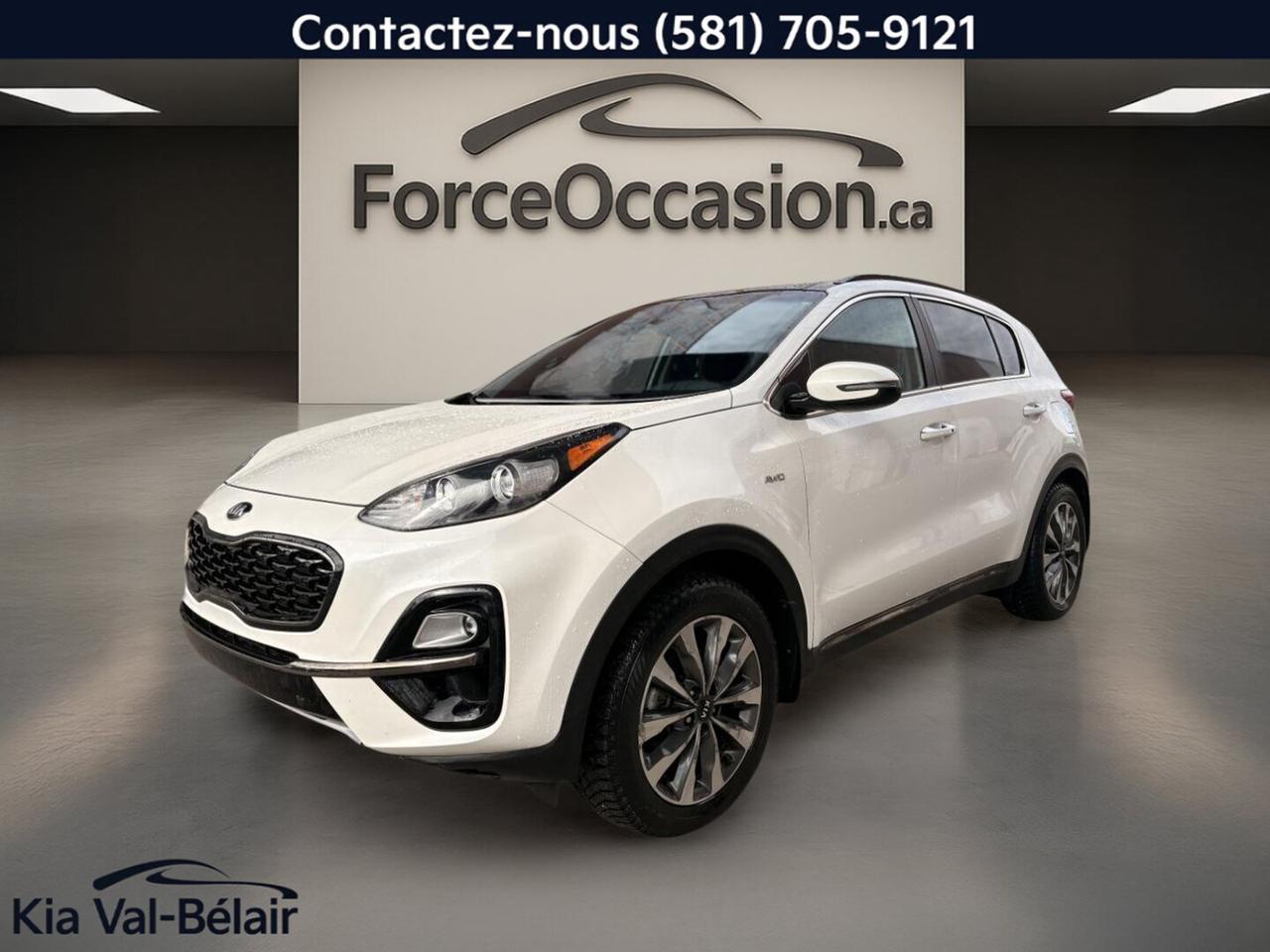 Used 2020 Kia Sportage EX S * AWD * CUIR * TOIT * CAMÉRA * CARPLAY * VOLANT CHAUFF * for sale in Québec, QC