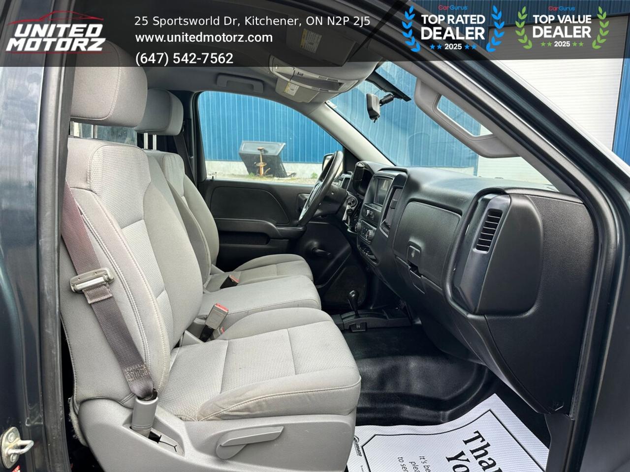 2017 GMC Sierra 1500 4WD REGULAR CAB 133"~SAFETY CERTIFIED~ 20 SERVICE Photo