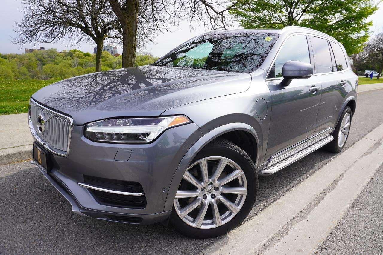 <p>WOW !!! Check out this gorgeous XC90 PHEV that just arrived at our store on trade from a new car store.&nbsp; This beauty is a clean No Accidents, locally owned and well serviced T8 in excellent shape.&nbsp; It comes loaded with all the right packages including the Inscription trim for all the goodies.&nbsp; If youre in the market for a 7 passenger Plug-in Hybrid with all the luxuries and comfort of a Volvo with the style and safety of Europes best then make sure to check out this beauty before its too late. &nbsp;Call or Email today to book your appointment before its gone.<br>Come see us at our central location @ 2044 Kipling Ave (BEHIND PIONEER GAS STATION)<br>______________________________________________<br>FINANCING - Financing is available on all makes and models. &nbsp;Available for all credit types and situations from New credit, Bad credit, No credit to Bankruptcy. &nbsp;Interest rates are subject to approval by lenders/banks. Please note all financing deals are subject to Lender fees and PPSA charges set out by the lender. In addition, there may be a Dealer Finance Fee of up to $999.00 (varies based on approvals).<br>_______________________________________________<br>CERTIFICATION - We take your safety very seriously! That is why each of our vehicles is PRE-SALE INSPECTED by independent licensed mechanics. &nbsp;Safety Certification is available for $899.00 inclusive of a fresh oil & filter change, along with a $200 credit towards any extended warranty of your choice.<br>If NOT Certified, OMVIC AS-IS Disclosure applies:<br>&ldquo;This vehicle is being sold &ldquo;as is&rdquo;, unfit, and is not represented as being in a road worthy condition, mechanically sound or maintained at any guaranteed level of quality. The vehicle may not be fit for use as a means of transportation and may require substantial repairs at the purchaser&rsquo;s expense. It may not be possible to register the vehicle to be driven in its current condition.<br>_______________________________________________<br>PRICE - We know how important a fair price is to you and that is why our vehicles are priced to put a smile on your face. Prices are plus HST & Licensing. &nbsp;All our vehicles include a Free CarFax Canada report!&nbsp;<br>_______________________________________________<br>WARRANTY - We have partnered with warranty providers such as Lubrico and A-Protect offering coverages for all types of vehicles and mileages. &nbsp;Durations are from 3 months to 4 years in length. &nbsp;Coverage ranges from standard Powertrain Warranties; Comprehensive Warranties to Technology and Hybrid Warranties. &nbsp;At Bespoke Auto Gallery, we are always easy to talk to and can help you choose the coverage that best fits your needs.<br>_______________________________________________<br>TRADES &ndash; Not sure what to do with your current vehicle? &nbsp;Trade it in; We accept all years and models, just drive it in and have our appraiser look at it!<br>_____________________________________________<br>COME SEE US AT OUR CENTRAL LOCATION @ 2044 KIPLING AVE, ETOBICOKE ON (Behind Pioneer Gas Station)</p>