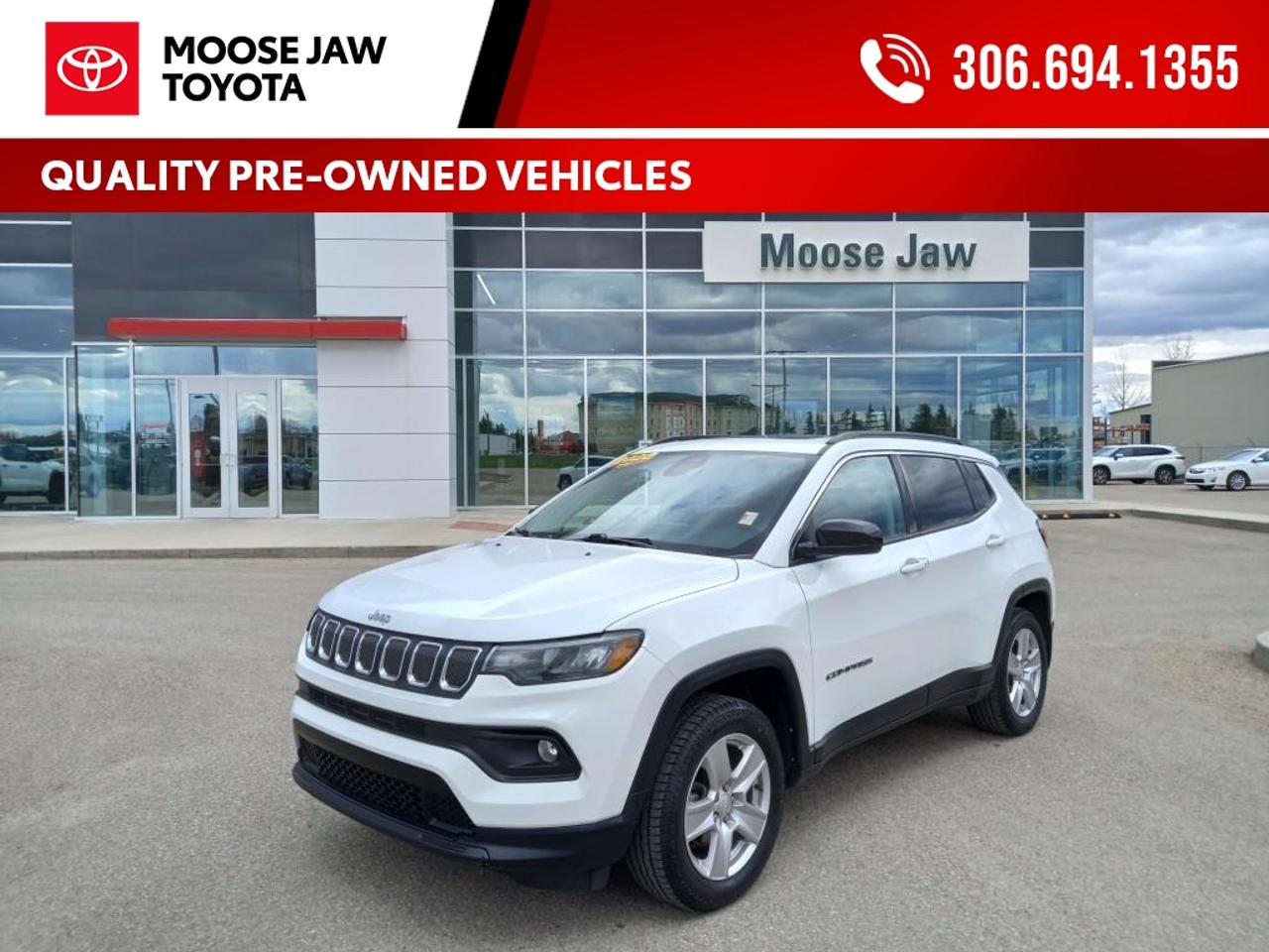 <p><strong>2022 Jeep Compass North Edition</strong> 🚙</p><p>Accident-free local trade and ready to go! This Compass has just been <strong>fully inspected, serviced, and professionally detailed</strong>, so it's ready for its next owner.</p><p>? Local trade ? Accident free ? Fresh inspection completed ? Recently serviced ? Professionally detailed ? Ready for immediate delivery</p><p>The Jeep Compass North Edition offers a comfortable ride, modern technology, and the confidence of Jeep capability. Clean, well-maintained, and priced for a quick sale.</p><p><strong>Don't miss outcontact us today to schedule a test drive!</strong></p>