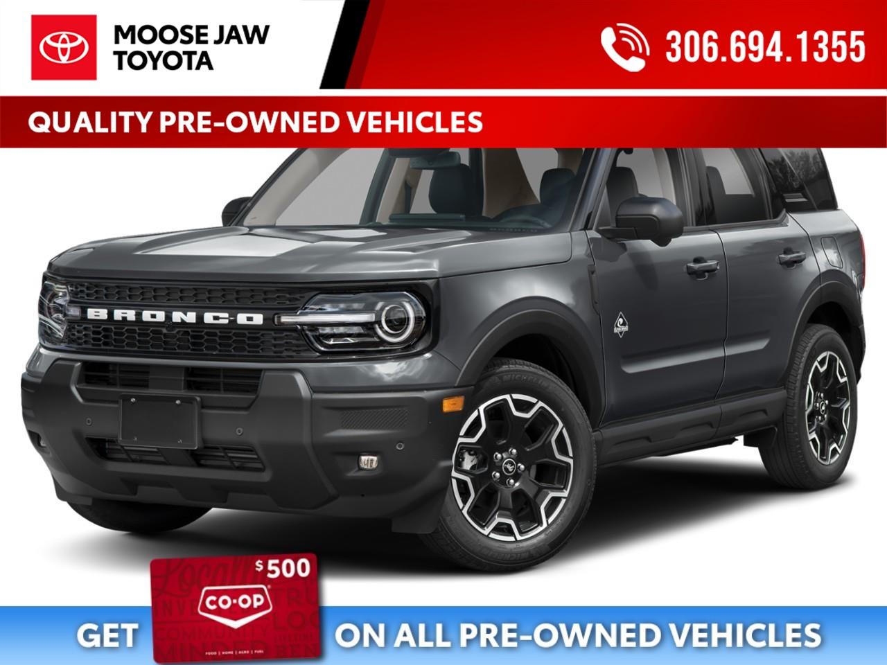 Used 2025 Ford Bronco Sport Outer Banks for sale in Moose Jaw, SK