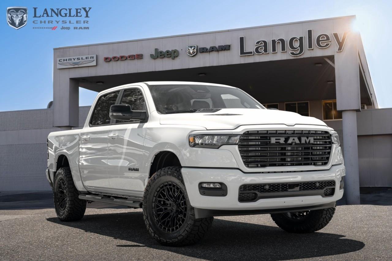 <p><strong>2026 Ram 1500 Sport 4x4 Crew Cab 5'7" Box</strong></p><p>The 2026 Ram 1500 Sport combines aggressive, athletic styling with a powerful Hurricane twin-turbo engine to deliver a sophisticated and capable full-size pickup experience.</p><ul><li><p><strong>Engine:</strong> 3.0L Hurricane I-6 Twin-Turbo (420 hp, 469 lb-ft torque)</p></li><li><p><strong>Drivetrain:</strong> 4x4 with 8-speed automatic transmission</p></li><li><p><strong>Max Towing Capacity:</strong> 11,570 lbs</p></li><li><p><strong>Infotainment:</strong> Uconnect 5 with 12-inch touchscreen and 360-degree surround camera</p></li><li><p><strong>Key Exterior Feature:</strong> Sport performance hood and 20-inch black aluminum wheels</p></li></ul><p>Come book a test drive at Langley Chrysler, conveniently located in Langley, British Columbia.</p>*All new vehicle purchases are plus the PDI accessory installs and any price increases provided by the manufacturer. For trucks the accessories will include wheel locks, spray-in liners, and mud flaps. For all other vehicles, wheel locks are standard, other equipment may apply. Confirm with the dealer.

<p>*All prices are net of all manufacturer incentives and/or rebates and are subject to change by the manufacturer without notice. All prices plus applicable taxes, applicable environmental recovery charges, documentation of $599 and full tank of fuel surcharge of $76 if a full tank is chosen.<br />Other items available that are not included in the above price:<br />Tire & Rim Protection and Key fob insurance starting from $599<br />Service contracts (extended warranties) for up to 7 years and 200,000 kms starting from $599<br />Custom vehicle accessory packages, mudflaps and deflectors, tire and rim packages, lift kits, exhaust kits and tonneau covers, canopies and much more that can be added to your payment at time of purchase<br />Undercoating, rust modules, and full protection packages starting from $199<br />Flexible life, disability and critical illness insurances to protect portions of or the entire length of vehicle loan?im?im<br />Financing Fee of $500 when applicable<br />Prices shown are determined using the largest available rebates and incentives and may not qualify for special APR finance offers. See dealer for details. This is a limited time offer.</p>