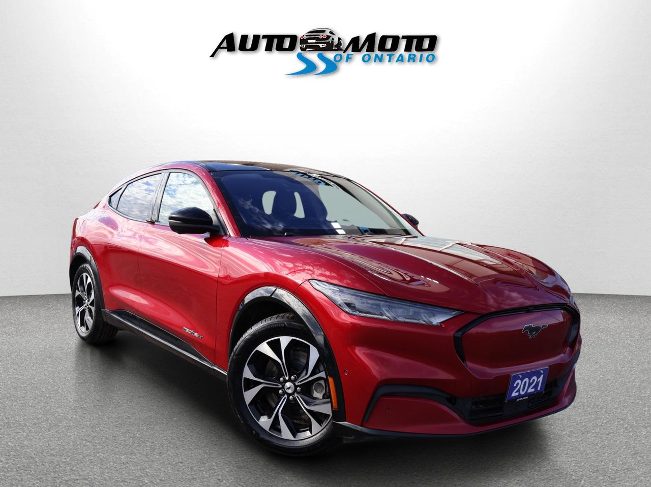 <p>*SAFETY INLCUDED*ACIDENT FREE*SERVICE RECORDS*<span> Very Clean Ford </span><span>Mustang Mach-E</span><span> </span><span>PREMIUM </span><span>with Automatic Transmission. Red on Black Leather Interior. Fully Loaded with: Power Door Locks, Power Windows, and Power Mirrors, CD/AUX/USB, AC, Bluetooth, Alloys, Keyless Entry, Fog Lights, Leather Interior, Back Up Camera, Navigation System, Panoramic Roof, Heated Front Seats, Steering Mounted Controls, Cruise Control, Roof Rack, Dual Climate Control, Power Driving Seat, AND ALL THE POWER OPTIONS. </span></p><p><span>-------------------------------------------------</span><br><span>Financing options are available from 6.29% with $0 Down payment O.A.C.</span><br><span>-------------------------------------------------</span><br><span>SAFETY CERTIFICATION INCLUDED*** Vehicle comes with: Safety Certification, and Car Fax Report ALL INCLUDED!! At no extra cost to you!! Dont miss this opportunity to own a high-quality, pre-owned vehicle. </span><br><span>-------------------------------------------------</span><br><span>Additionally, our vehicles qualify for up to 4 years of extended warranty. Please speak to your sales representative for more information.</span><br><span>-------------------------------------------------</span><br><span>We are open Monday to Saturday from 10am - 6pm, Sundays Closed.</span><br><span>-------------------------------------------------</span><br><span>We also welcome trade-ins, with on-site buyers available to estimate your vehicle on the same day.</span><br><span>-------------------------------------------------</span><br><span>Visit us at 3219 Harvester Road, Burlington, L7N 3N8 or call us at Nine O Five-281-2255 for more information.</span><br><span>------------------------------------------------</span><br><span>Check our inventory at www automotoinc ca</span></p>