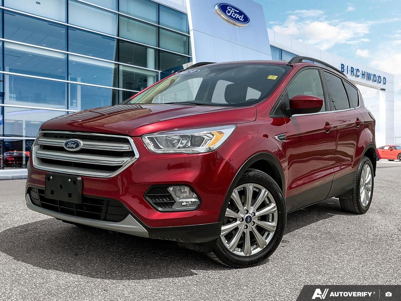 If youre looking for a capable, well-equipped SUV that handles Manitoba winters with confidence, this 2019 Ford Escape SEL in striking Ruby Red Metallic delivers exactly that. With 4WD, a turbocharged 4-cylinder engine, and a feature-packed interior, this is the kind of vehicle that earns its keep every single day.

Key Features:
- Automatic Full-Time Four-Wheel Drive  ready for year-round conditions
- Dual Zone Front Automatic Air Conditioning  personalized comfort for driver and passenger
- Leather/Metal-Look Steering Wheel with Cruise Control  refined feel on every drive
- FordPass Connect 4G LTE WiFi Mobile Hotspot  keep everyone connected on the go
- Power Liftgate  hands-free rear cargo access when your hands are full
- Body-Coloured Power Heated Side Mirrors with Convex Spotter  added visibility in tight spots
- Reverse Sensing System with Rear Parking Sensors & Back-Up Camera  confident maneuvering
- Brake Actuated Limited Slip Differential  improved traction when you need it most

Safety Highlights:
- Safety Canopy Curtain Airbags (1st & 2nd Row)
- Dual Stage Front & Side-Mounted Airbags
- Tire Pressure Monitoring System
- Rear Child Safety Locks

At 101,499 km, this Escape has plenty of life left and is priced to reflect exceptional value. Visit Birchwood Ford online at www.birchwoodford.ca to reserve this vehicle, start your purchase, or book a test drive appointment. Have questions? Our team is happy to help  reach out anytime and well make the process straightforward and hassle-free.
Dealer permit #4454